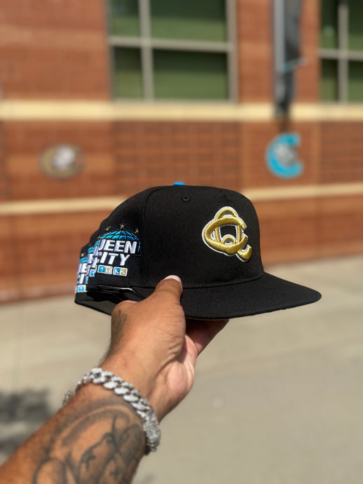 Queen City, black/gold edition snapback